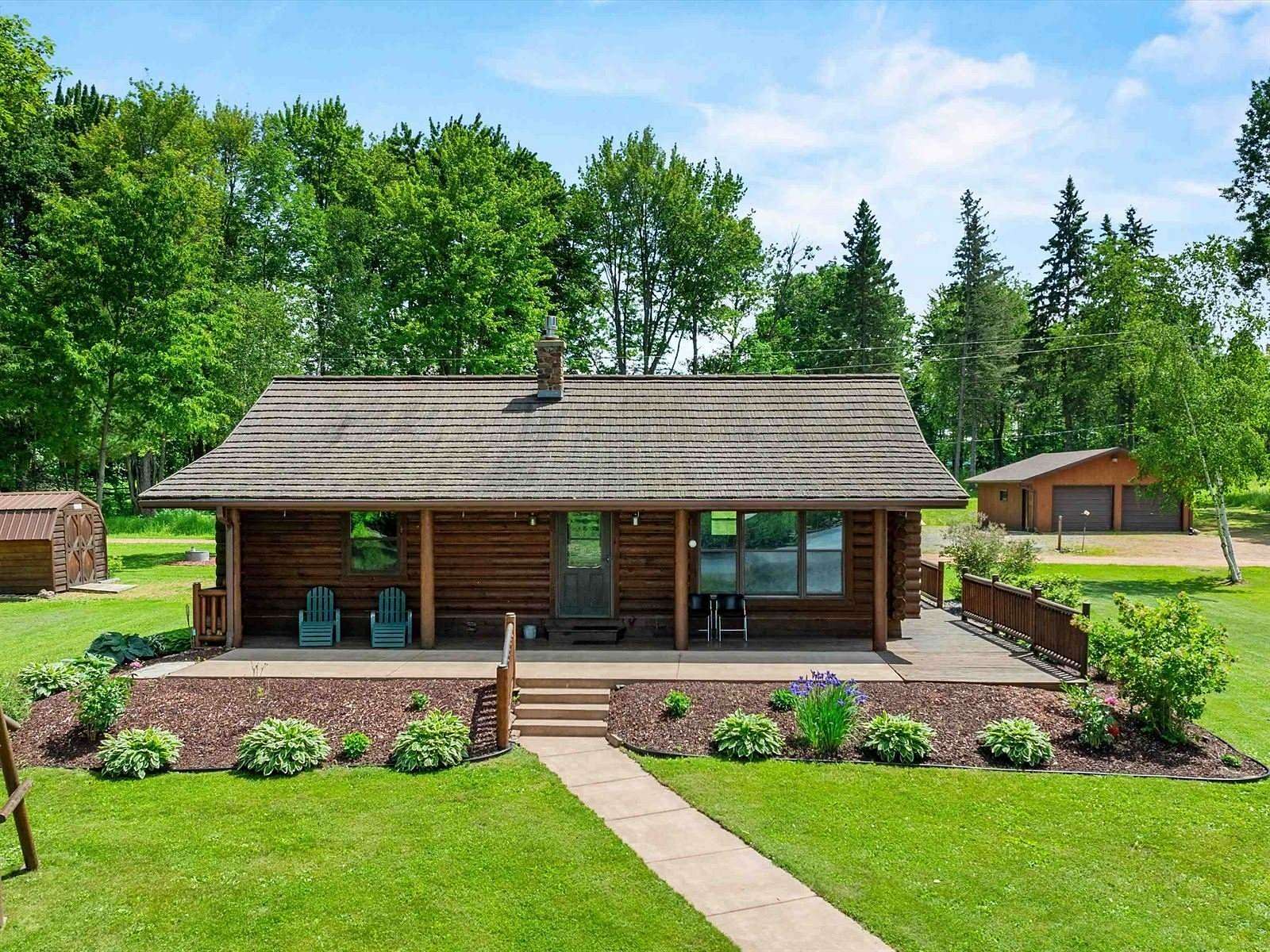 1.65 Acres of Land with Home for Sale in Mosinee, Wisconsin