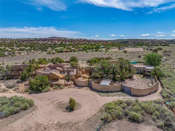 5 Acres of Land with Home for Sale in Cerrillos, New Mexico