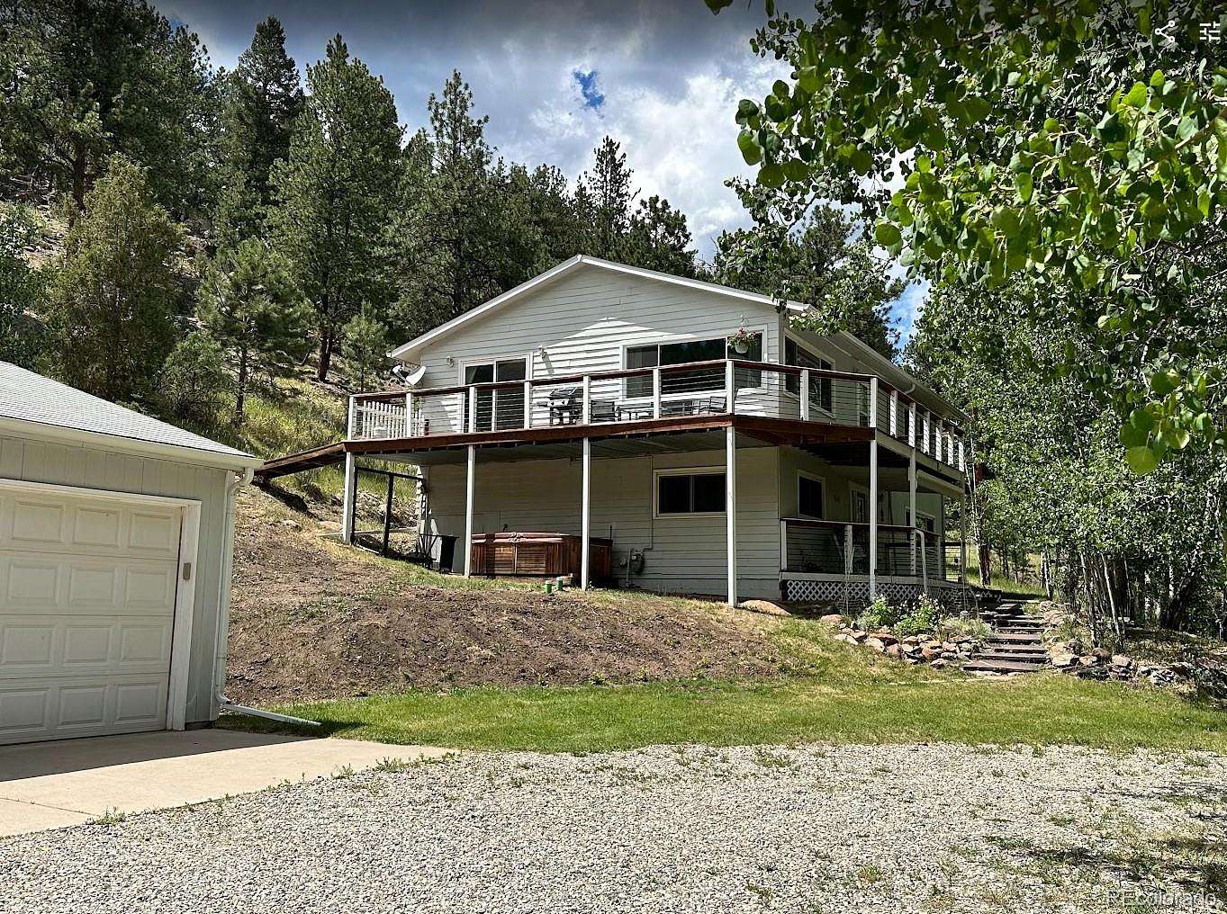 2.14 Acres of Land with Home for Sale in Bailey, Colorado