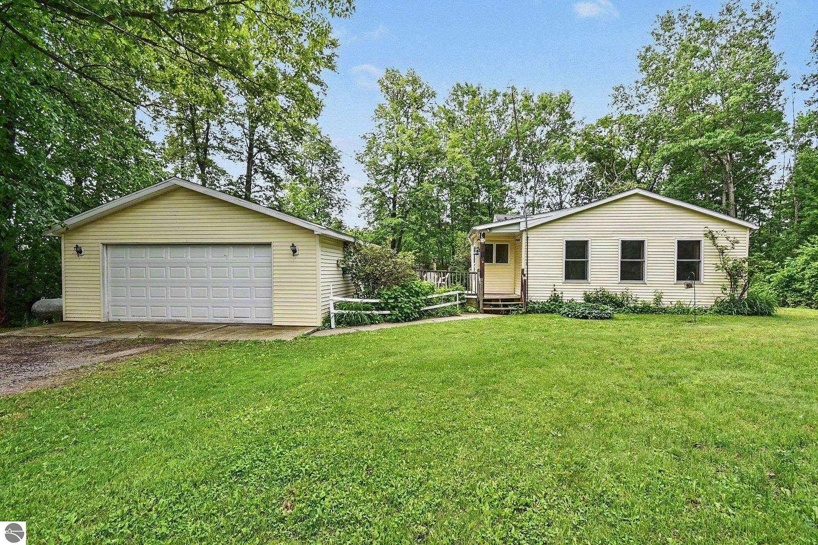 10 Acres of Recreational Land with Home for Sale in Hale, Michigan