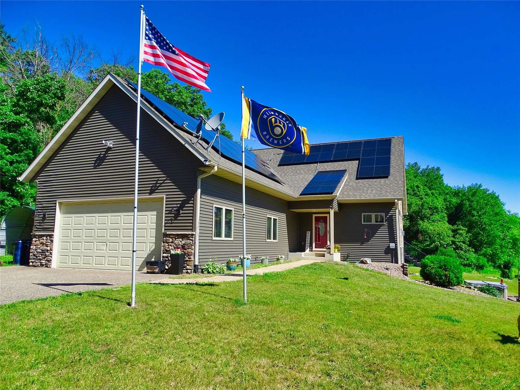 5.3 Acres of Land with Home for Sale in Eau Claire, Wisconsin