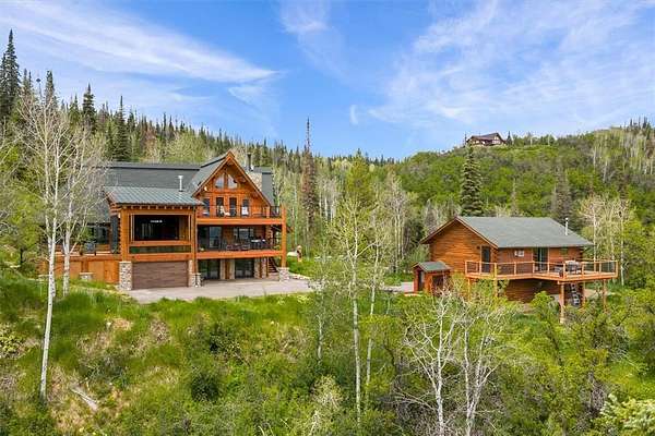 6.48 Acres of Land with Home for Sale in Steamboat Springs, Colorado