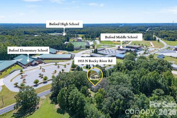 12.2 Acres of Land with Home for Sale in Lancaster, South Carolina