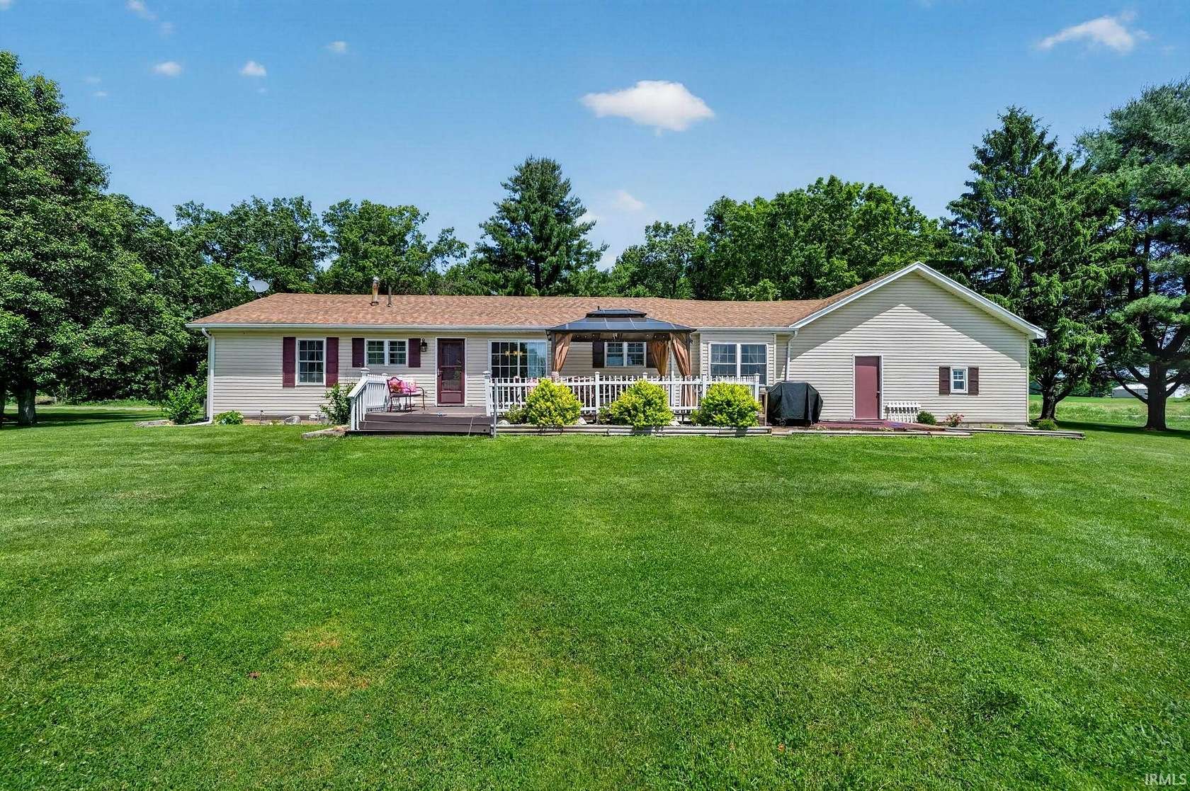 10 Acres of Land with Home for Sale in Lakeville, Indiana