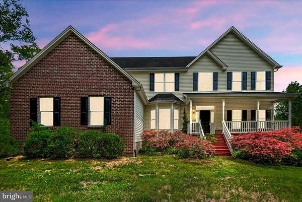 10.7 Acres of Land with Home for Sale in Partlow, Virginia
