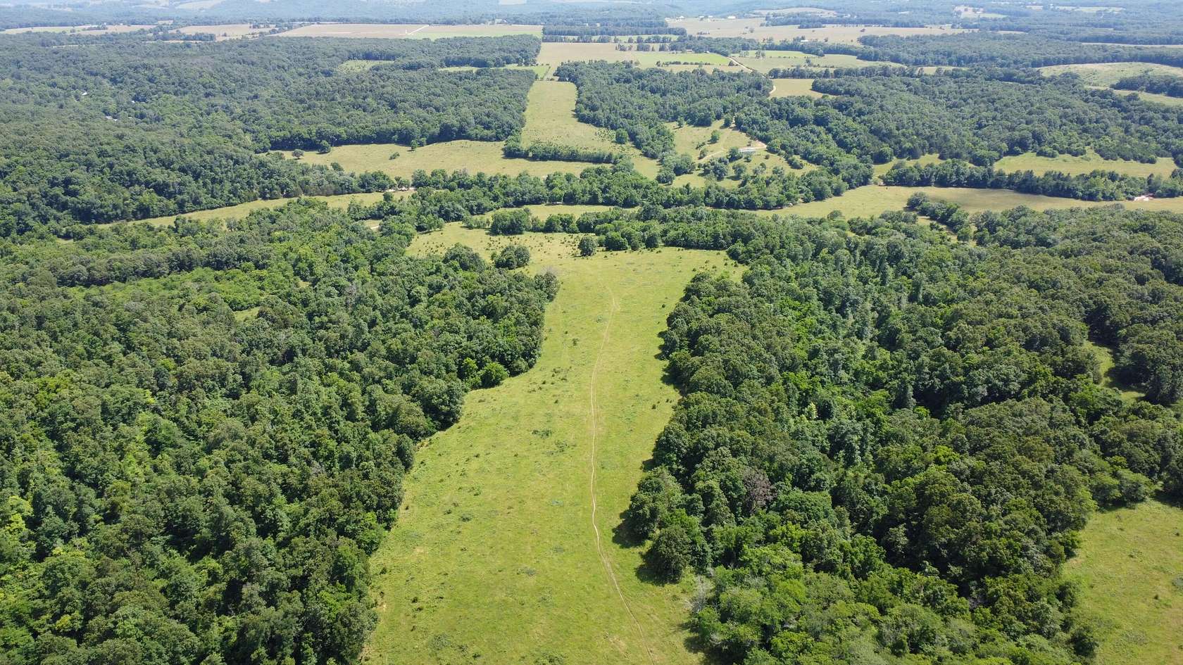 280 Acres of Land with Home for Sale in Sparta, Missouri