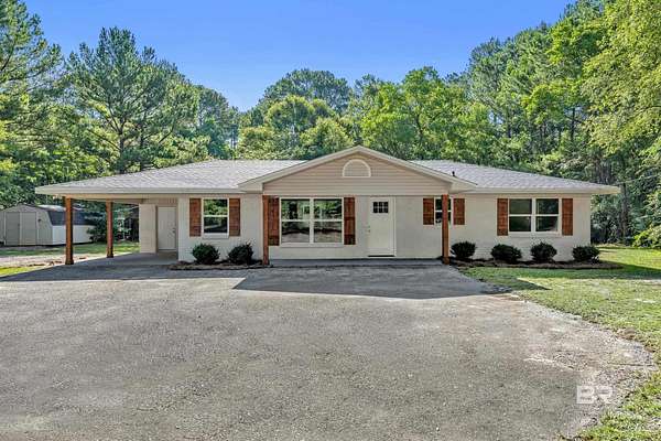 6.56 Acres of Land with Home for Sale in Mobile, Alabama