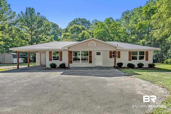 6.56 Acres of Land with Home for Sale in Mobile, Alabama