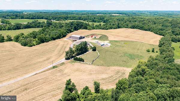 140 Acres of Land with Home for Sale in Sykesville, Maryland