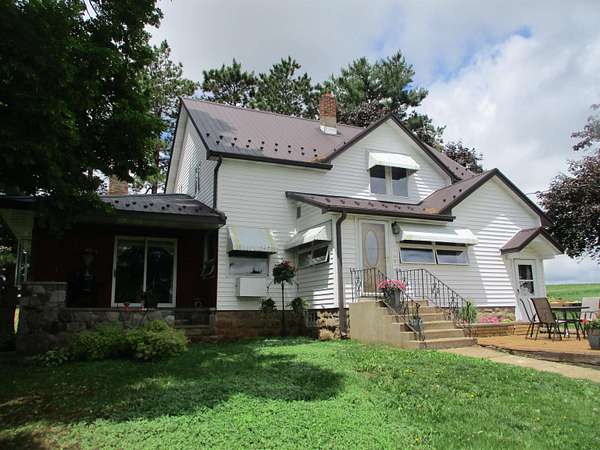 3 Acres of Land with Home for Sale in Hill Point, Wisconsin