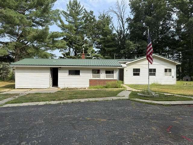 10 Acres of Recreational Land with Home for Sale in White Cloud, Michigan