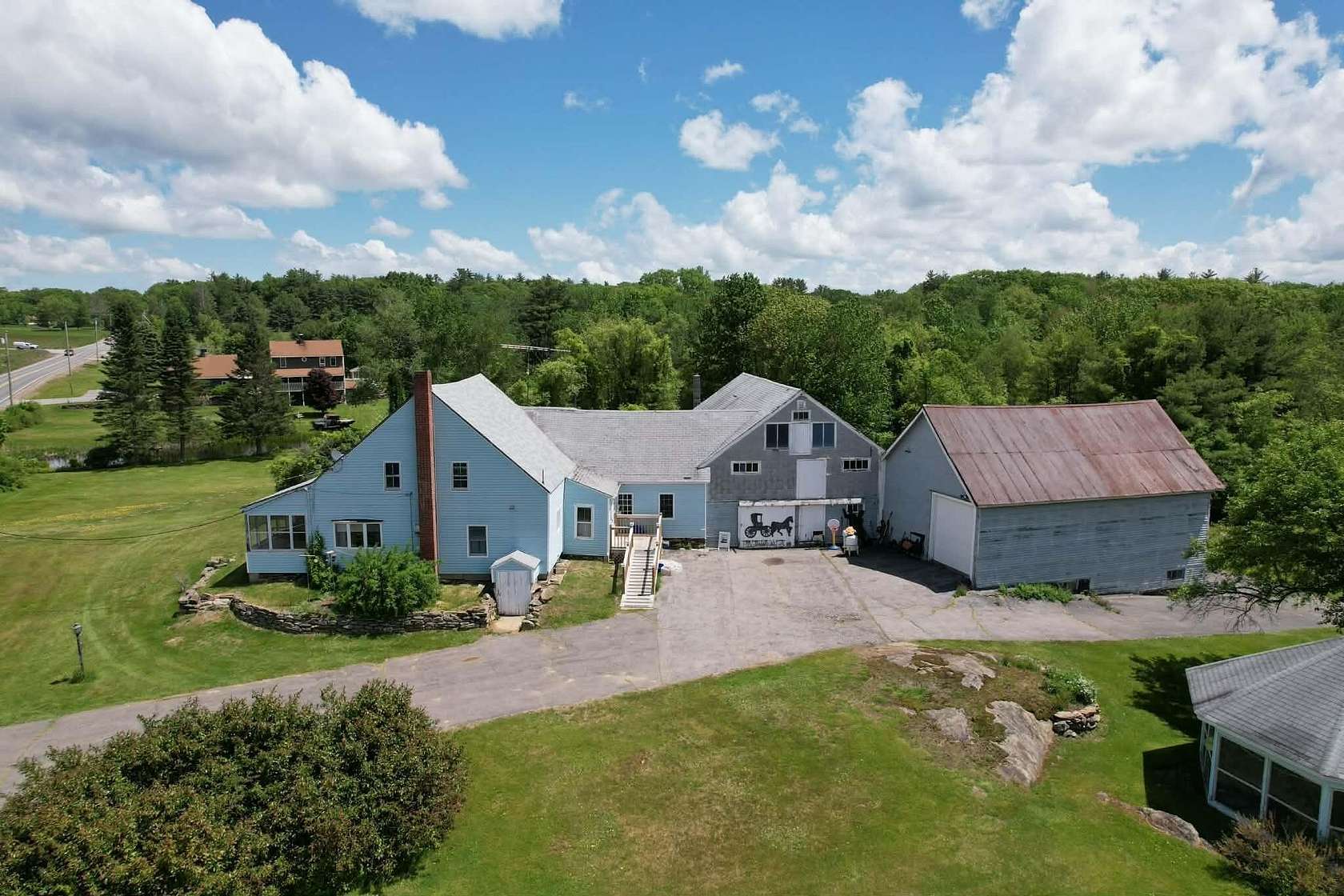 9.52 Acres of Land with Home for Sale in Sanford, Maine