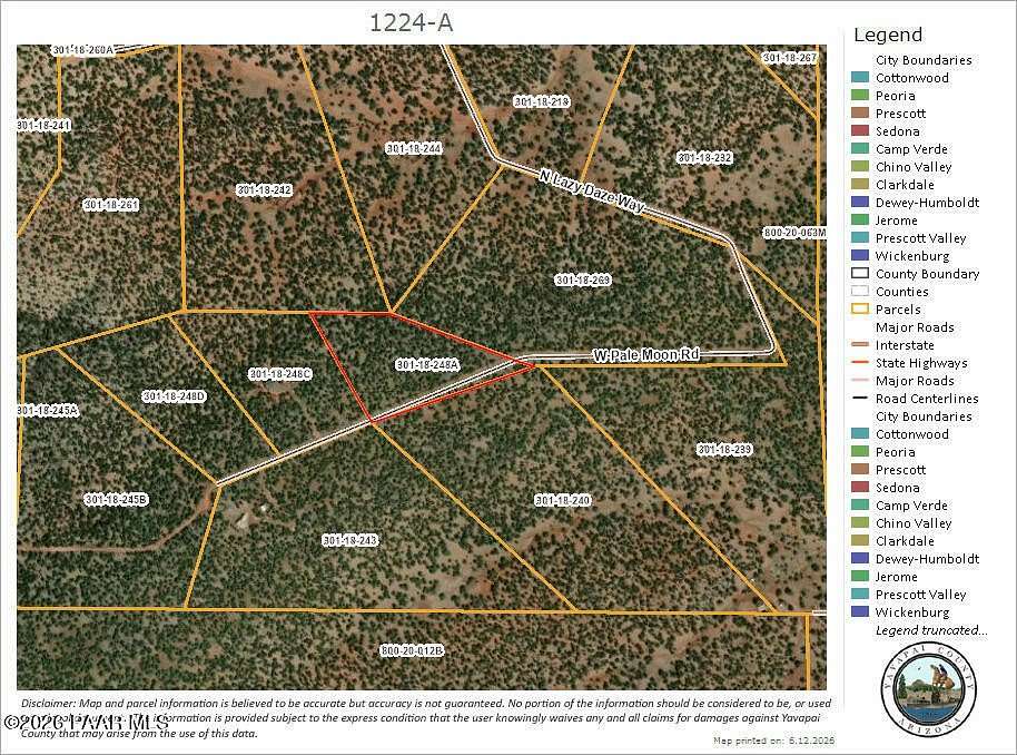 10.5 Acres of Land for Sale in Seligman, Arizona