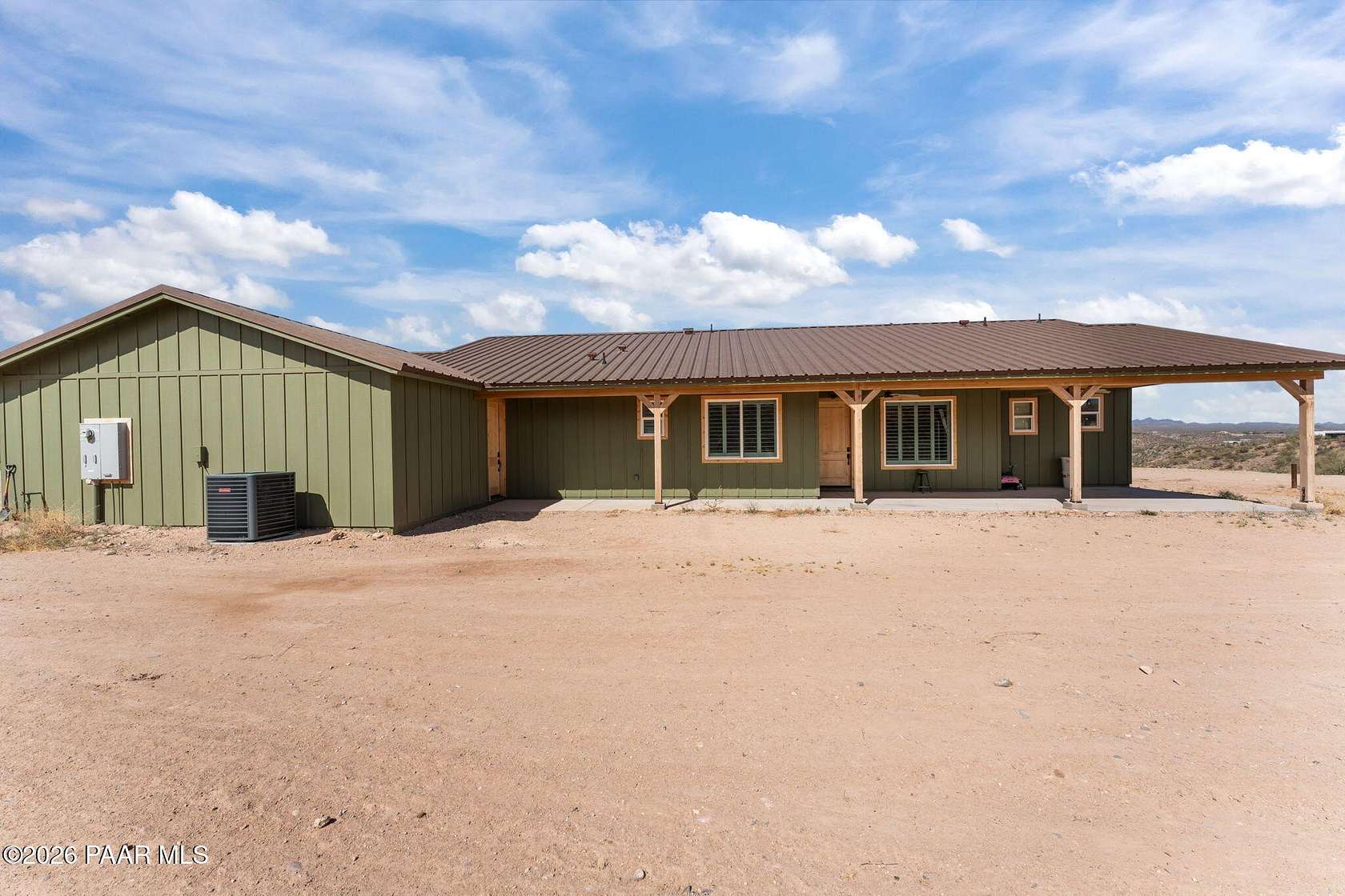 9.84 Acres of Land with Home for Sale in Wickenburg, Arizona
