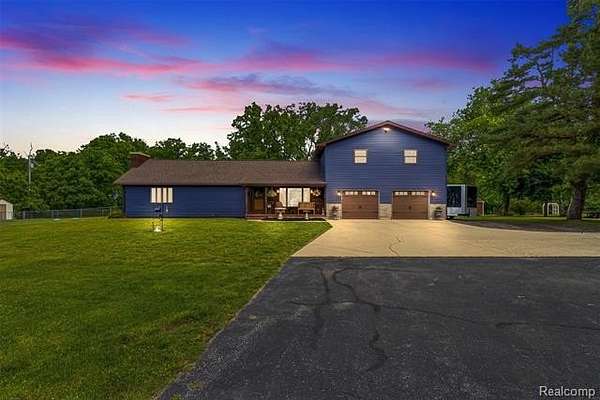 1.5 Acres of Land with Home for Sale in Vernon Township, Michigan