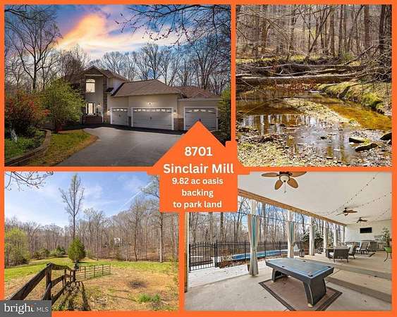 9.82 Acres of Land with Home for Sale in Manassas, Virginia