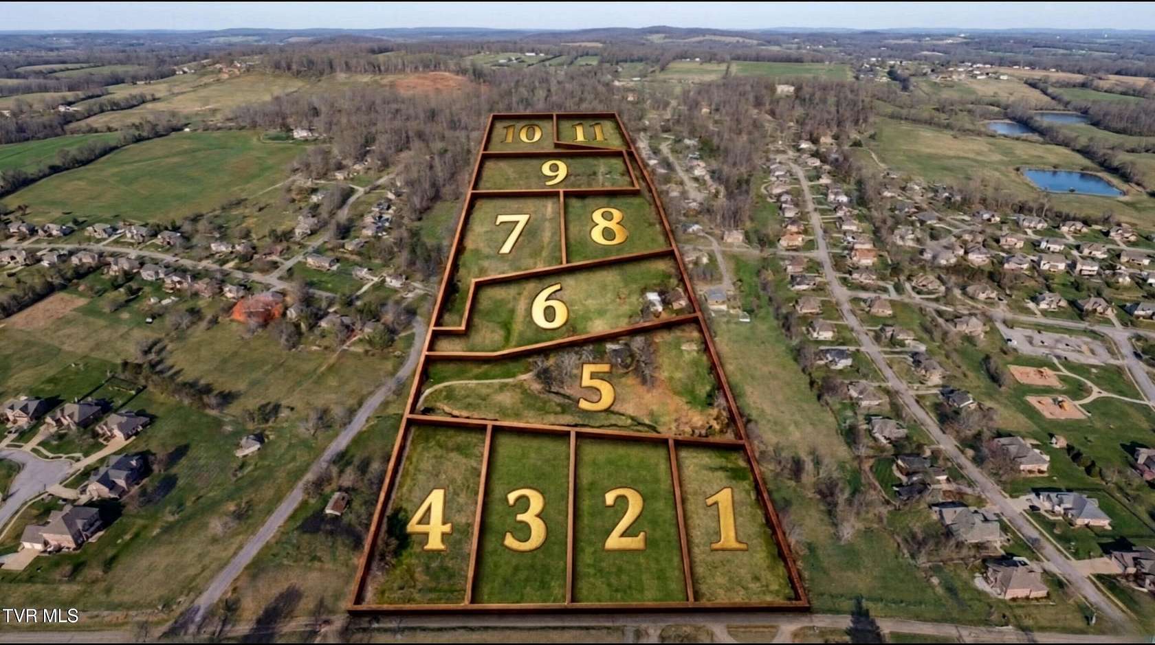 5.43 Acres of Land with Home for Sale in Johnson City, Tennessee