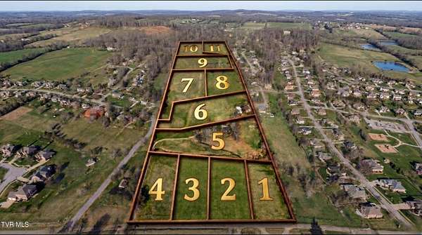 5.43 Acres of Land with Home for Sale in Johnson City, Tennessee
