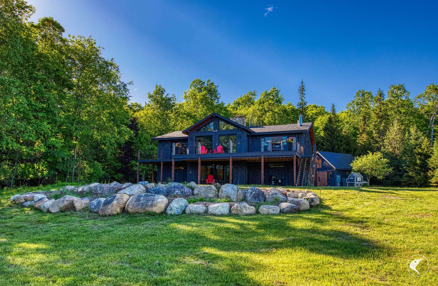 21.9 Acres of Recreational Land with Home for Sale in Lake Placid, New York