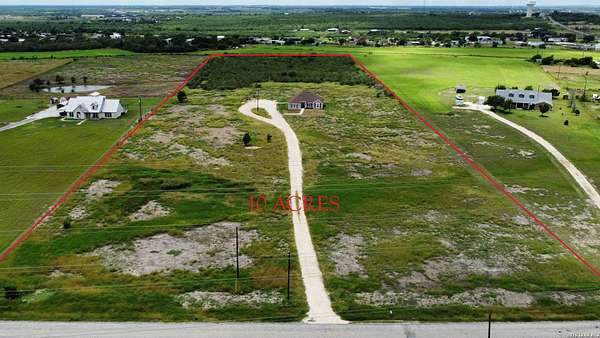 10 Acres of Land with Home for Sale in Seguin, Texas