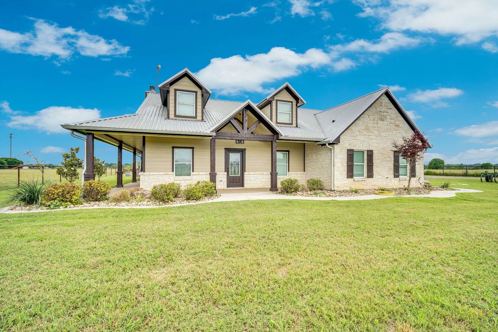 9.54 Acres of Land with Home for Sale in Pecan Hill, Texas