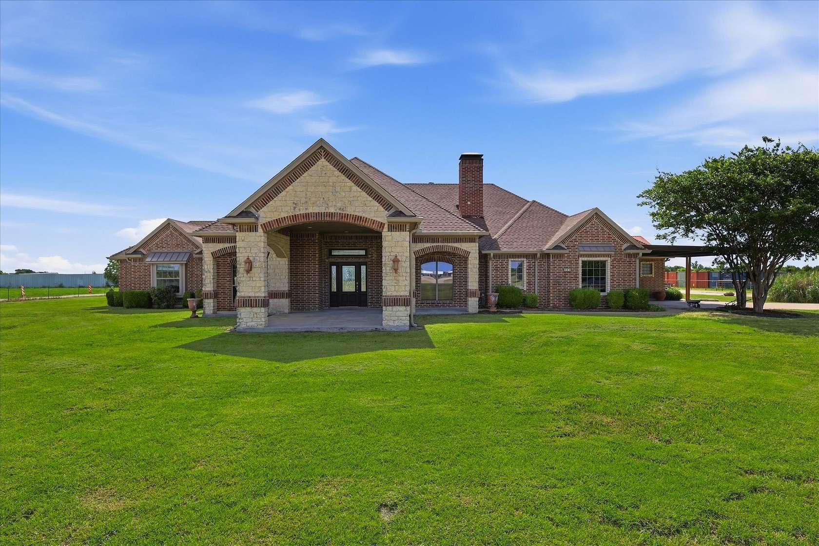 6.87 Acres of Land with Home for Sale in Royse City, Texas