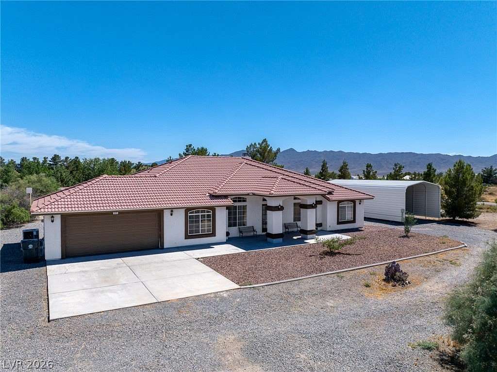 2.1 Acres of Land with Home for Sale in Pahrump, Nevada