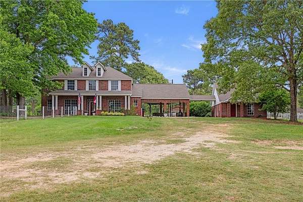 21.1 Acres of Land with Home for Sale in Anderson, Texas