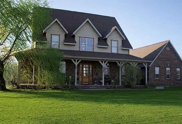 34.4 Acres of Land with Home for Sale in Gentry, Arkansas