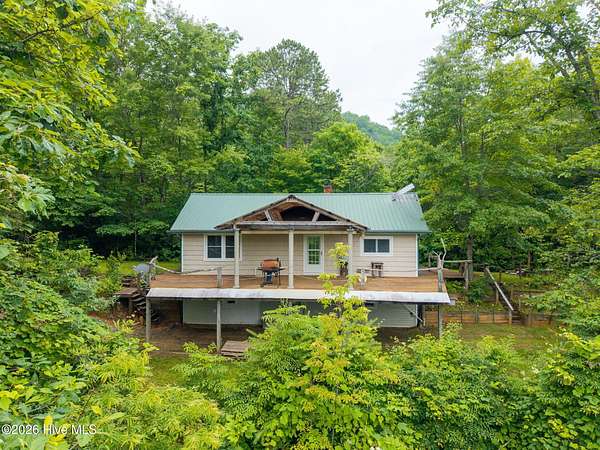 10.7 Acres of Land with Home for Sale in Murphy, North Carolina