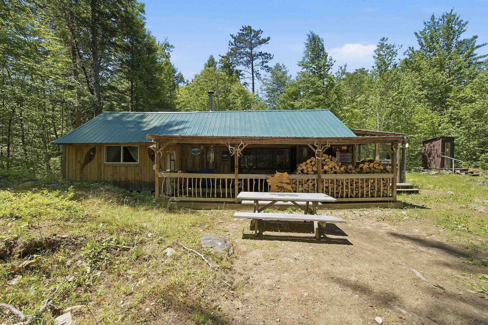 3.22 Acres of Land with Home for Sale in Middleton Town, New Hampshire