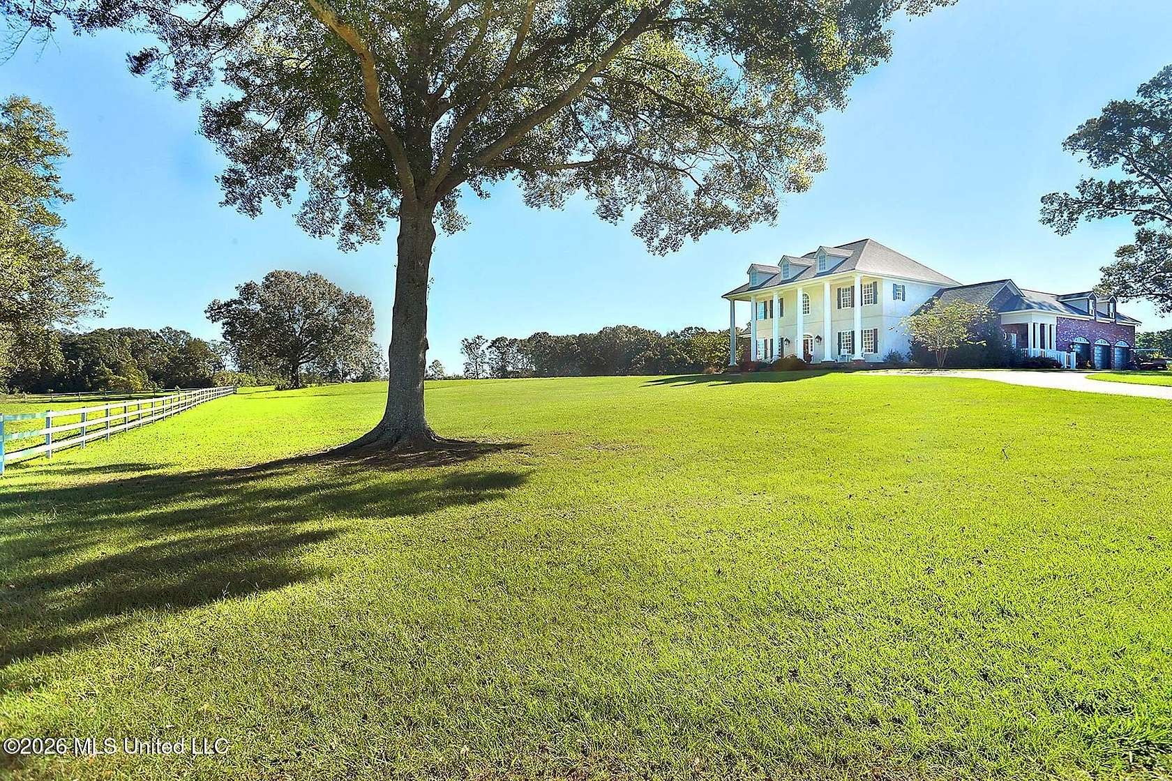 40 Acres of Agricultural Land with Home for Sale in Terry, Mississippi