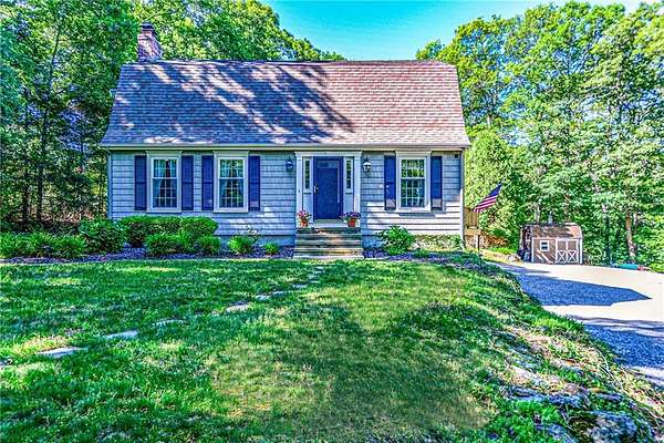 1.5 Acres of Land with Home for Sale in Exeter, Rhode Island