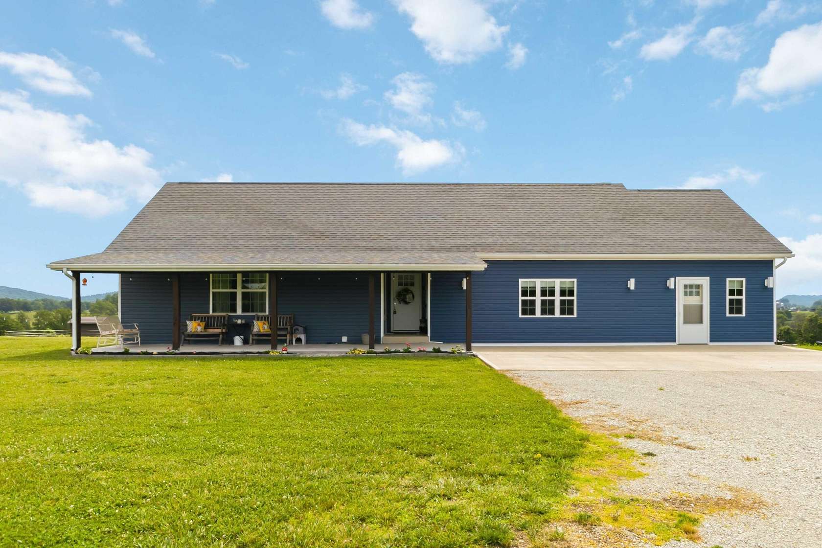 12.9 Acres of Land with Home for Sale in Brodhead, Kentucky