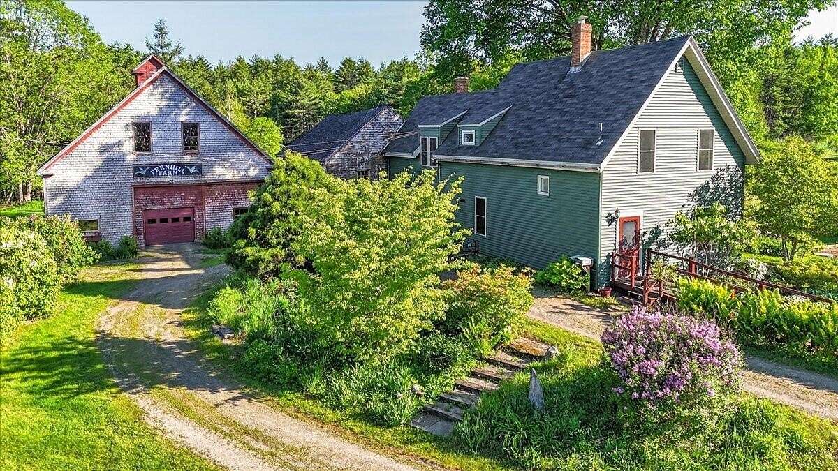 10.3 Acres of Land with Home for Sale in Belfast, Maine