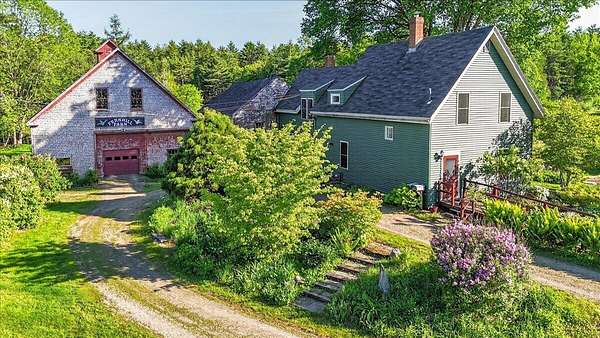 10.3 Acres of Land with Home for Sale in Belfast, Maine