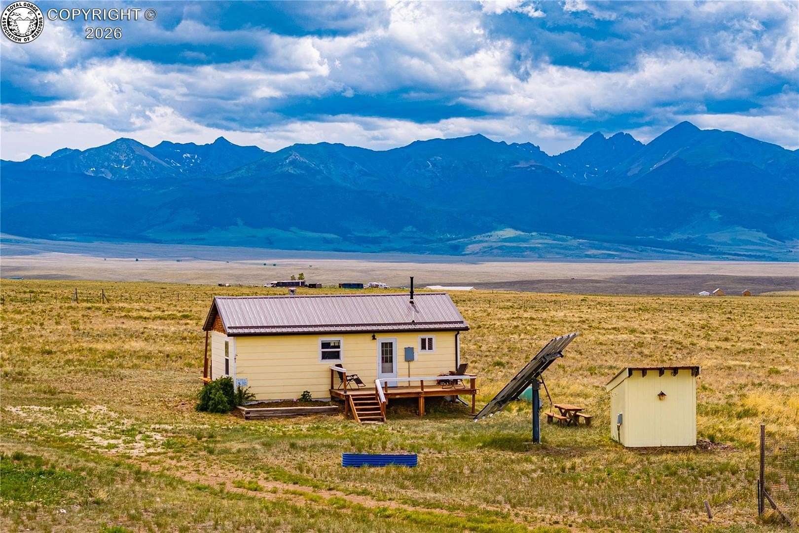 36.5 Acres of Recreational Land with Home for Sale in Westcliffe, Colorado