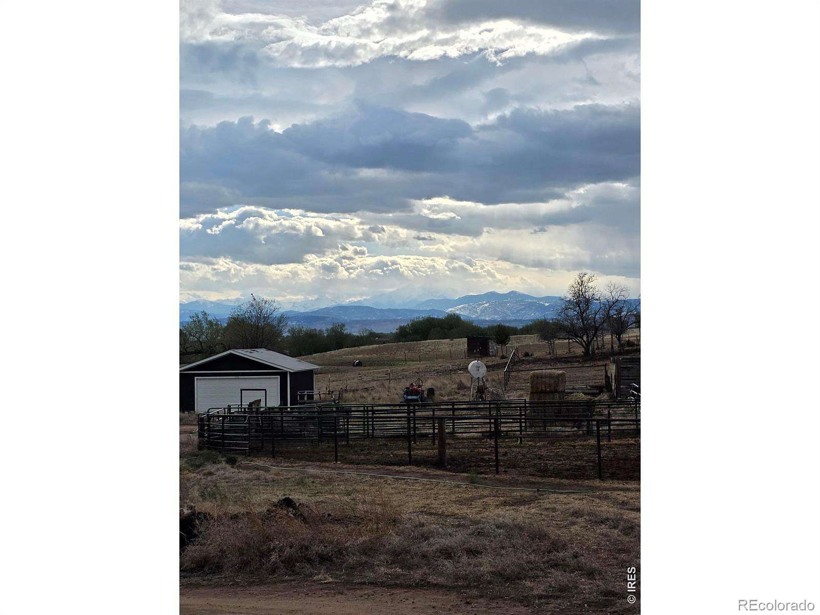 6.53 Acres of Land with Home for Sale in Berthoud, Colorado
