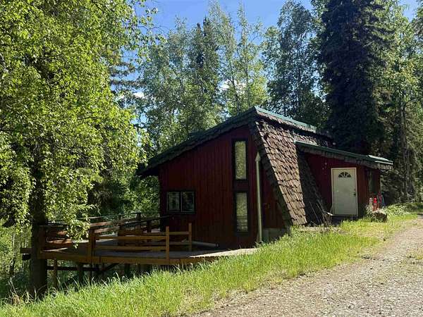 5 Acres of Land with Home for Sale in Fairbanks, Alaska