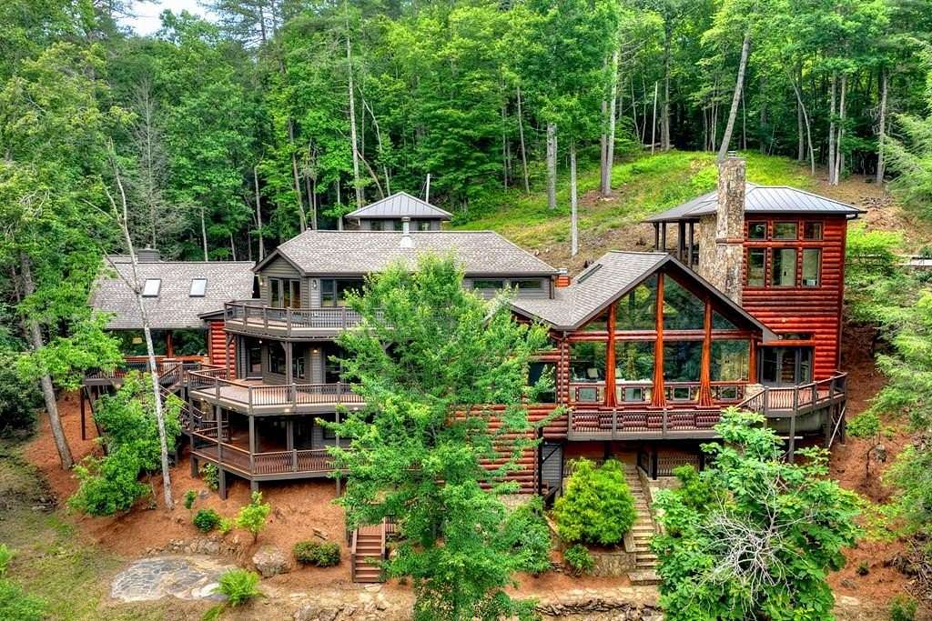 24 Acres of Recreational Land with Home for Sale in McCaysville, Georgia