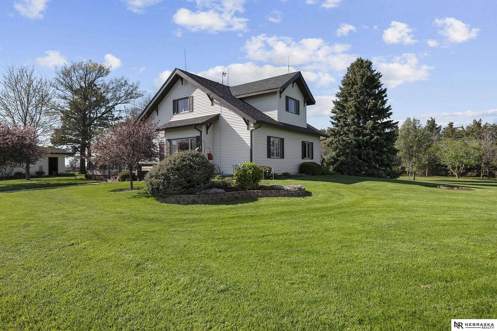 5.78 Acres of Land with Home for Sale in Pickrell, Nebraska