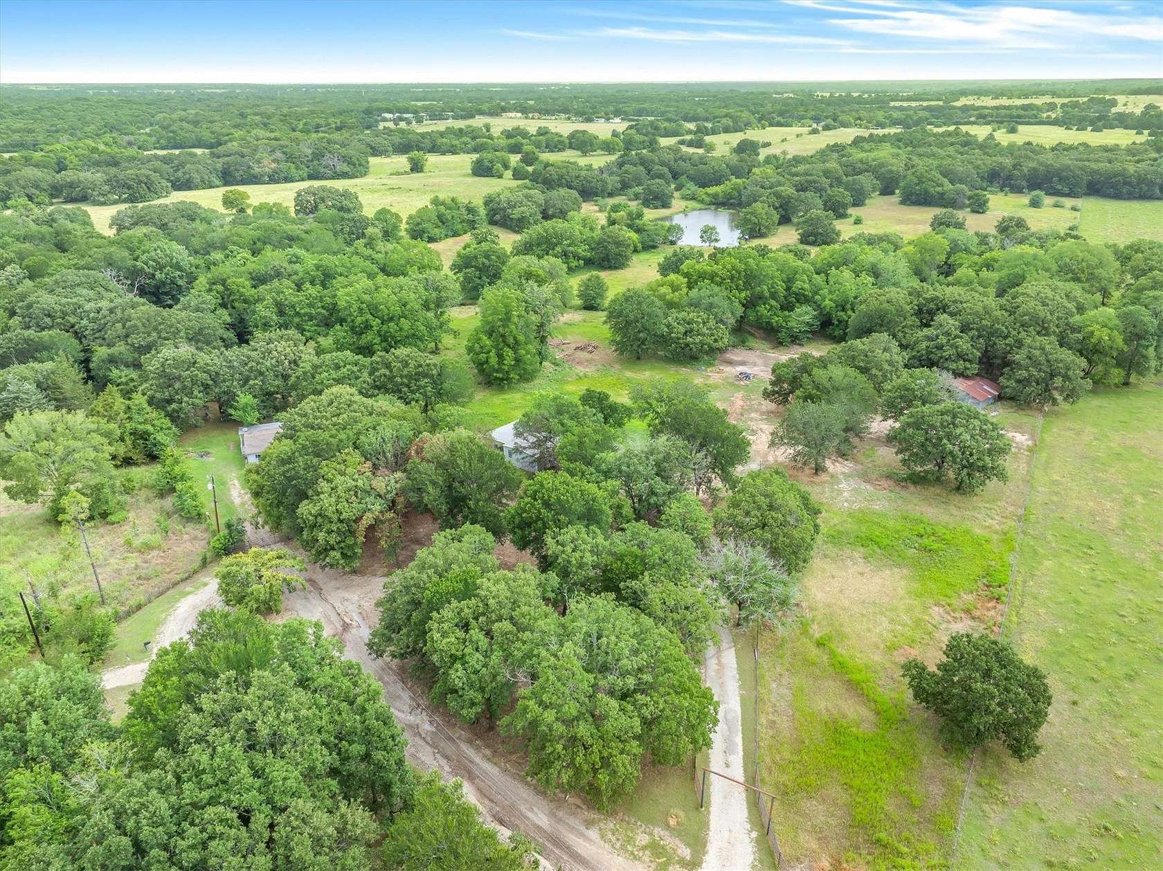 20.6 Acres of Land with Home for Sale in Wills Point, Texas