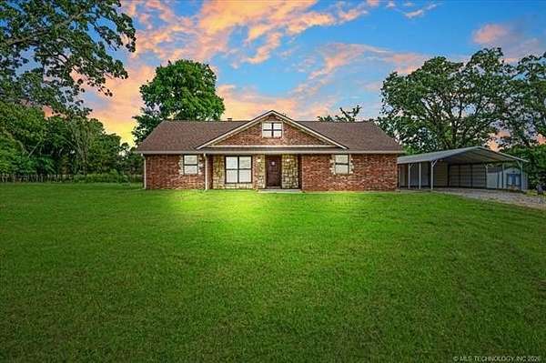 5 Acres of Land with Home for Sale in Atoka, Oklahoma