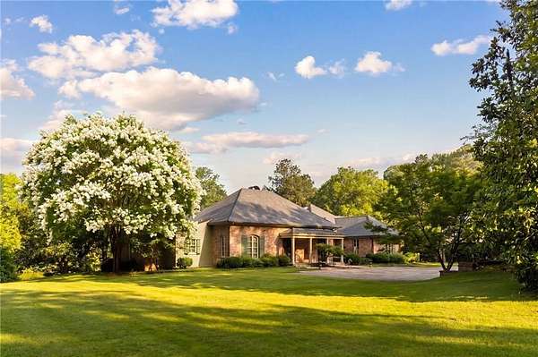 12.8 Acres of Land with Home for Sale in Chattahoochee Hills, Georgia