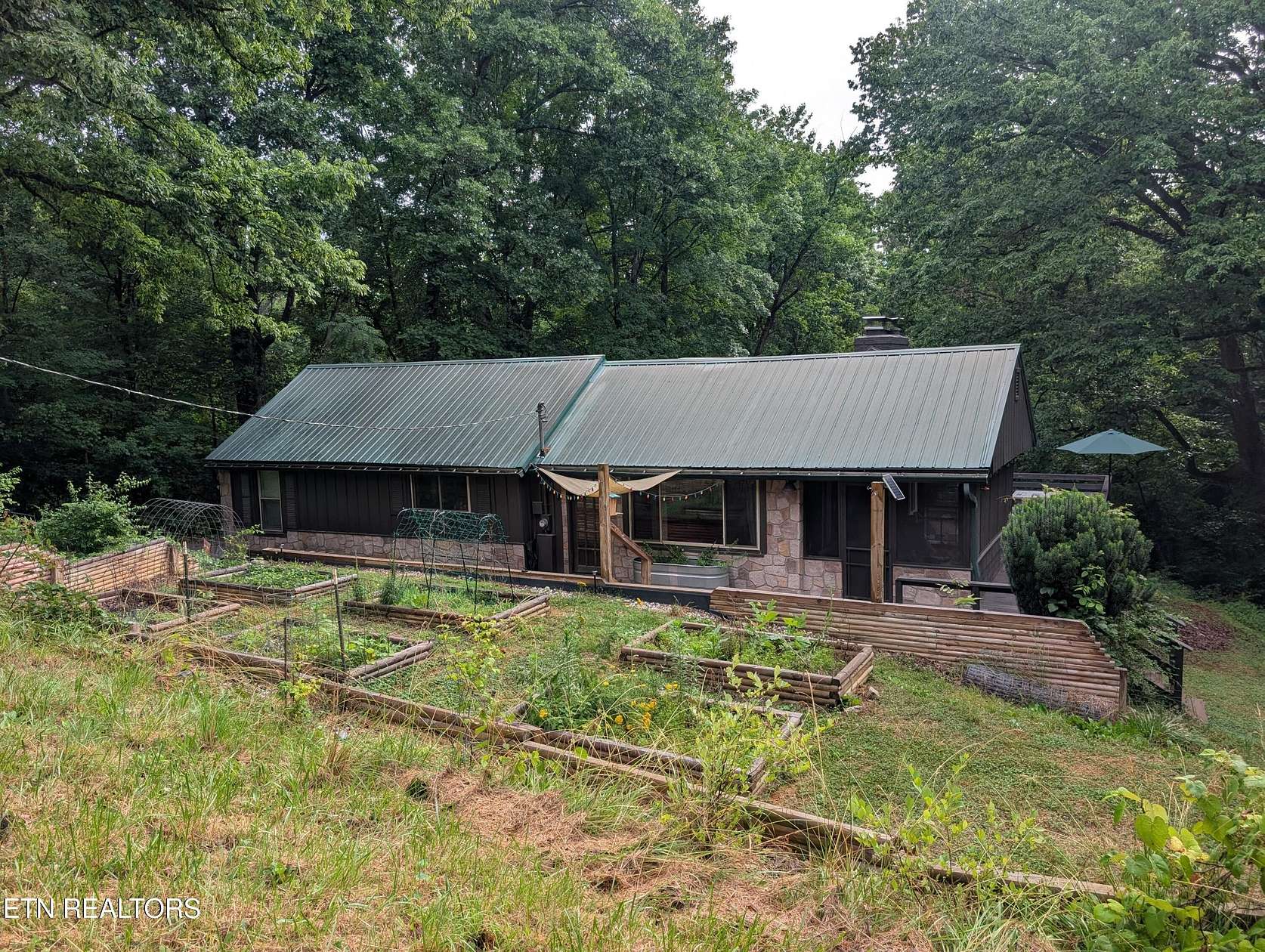 4.66 Acres of Land with Home for Sale in Knoxville, Tennessee