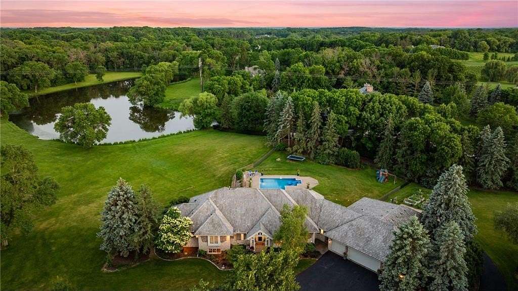 4.44 Acres of Land with Home for Sale in Medina, Minnesota
