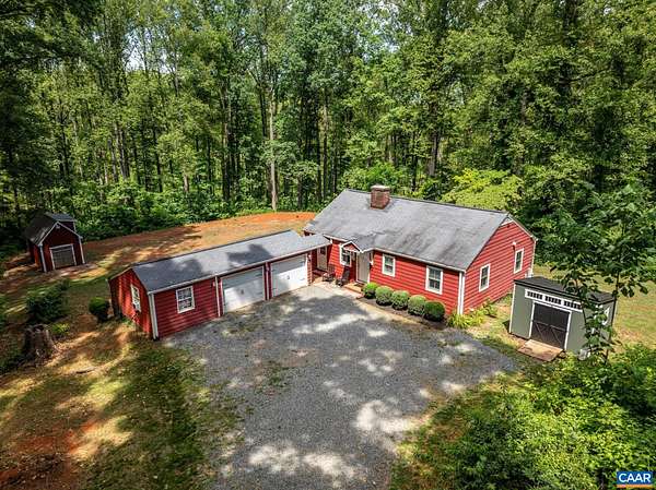 5 Acres of Land with Home for Sale in Esmont, Virginia