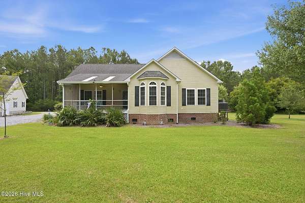 4.4 Acres of Land with Home for Sale in Oriental, North Carolina