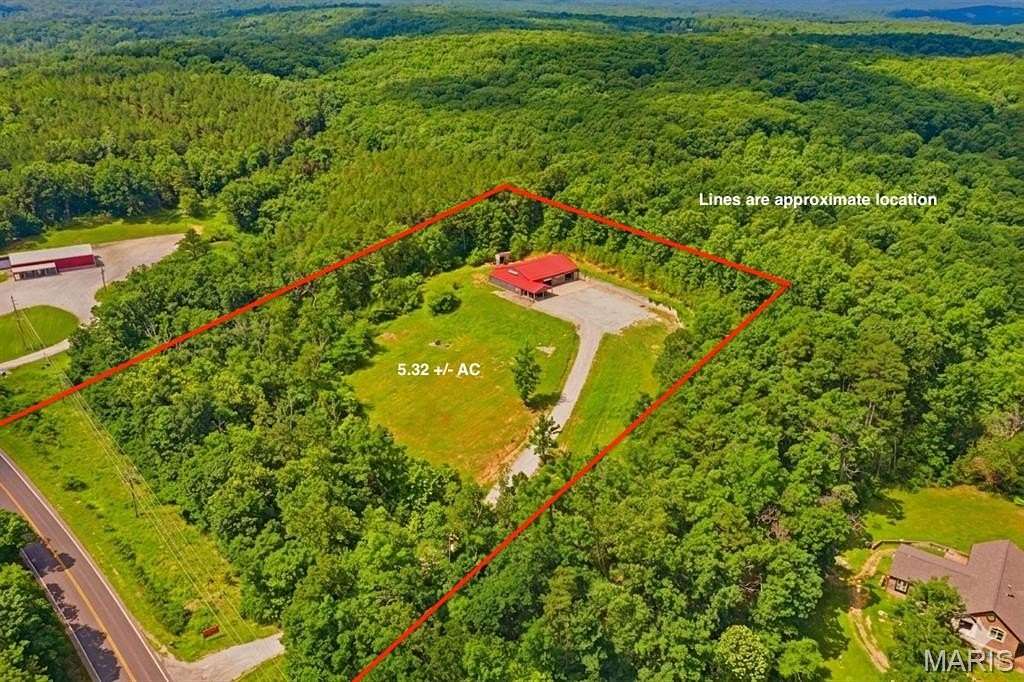 5.32 Acres of Improved Commercial Land for Sale in Potosi, Missouri