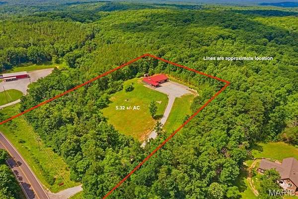 5.32 Acres of Improved Commercial Land for Sale in Potosi, Missouri